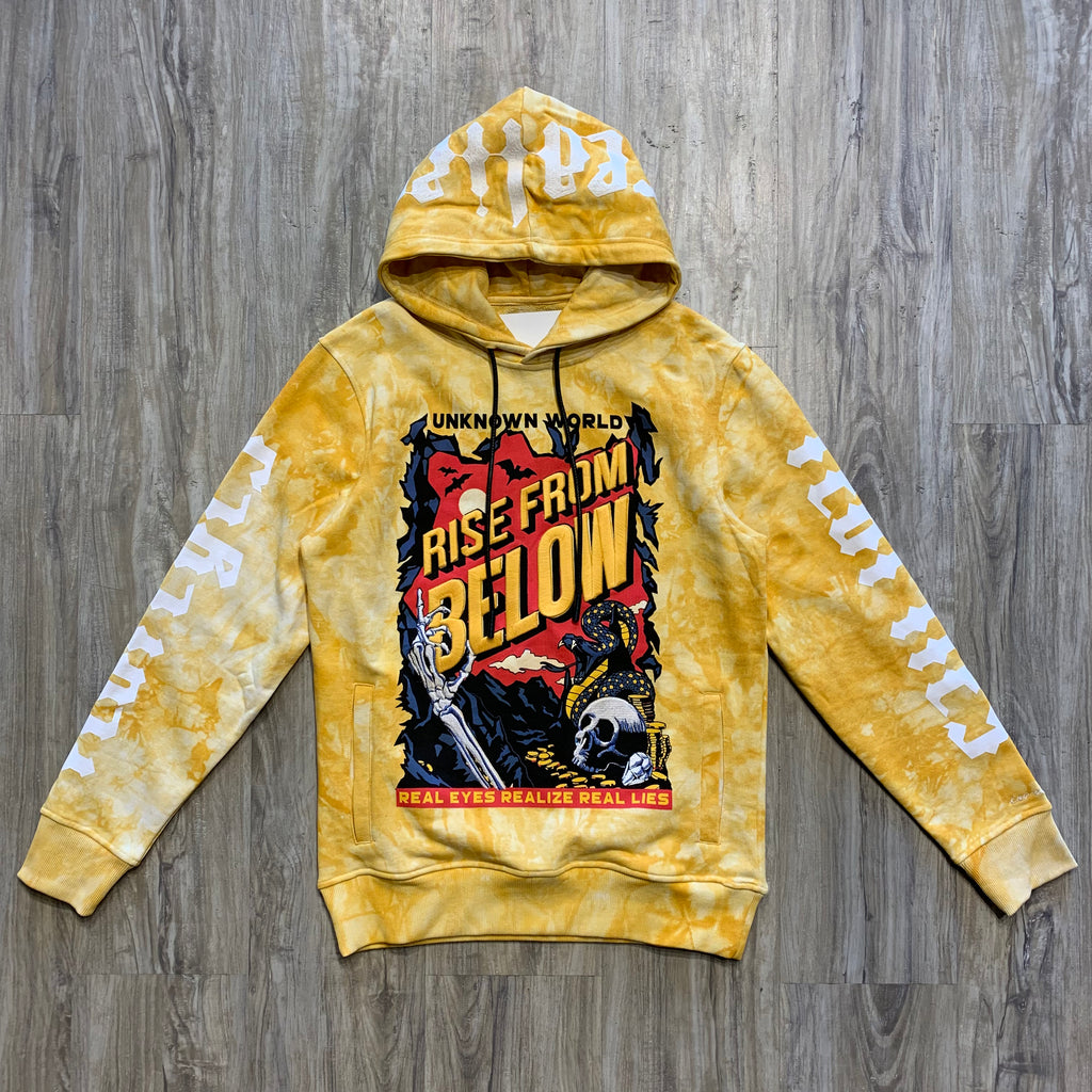 Men's Josho "Rise From Below" Gold Hoodie